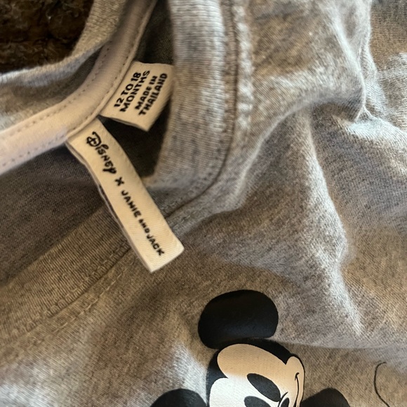 Disney by Janie & Jack Mickey Mouse Long Sleeve T Shirt 🌵12-18 months. - Picture 3 of 4